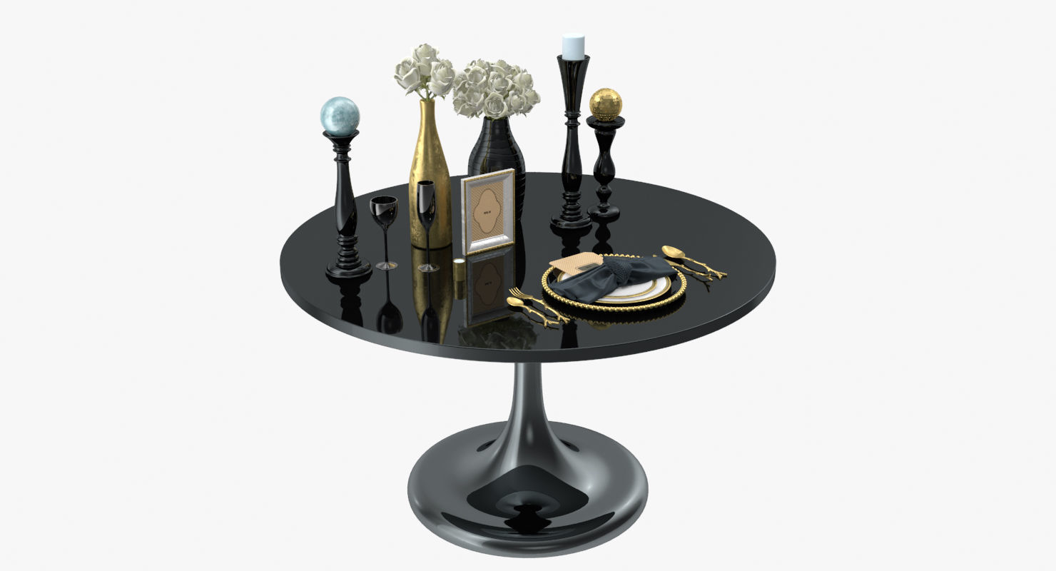 Table ware  3D model_44