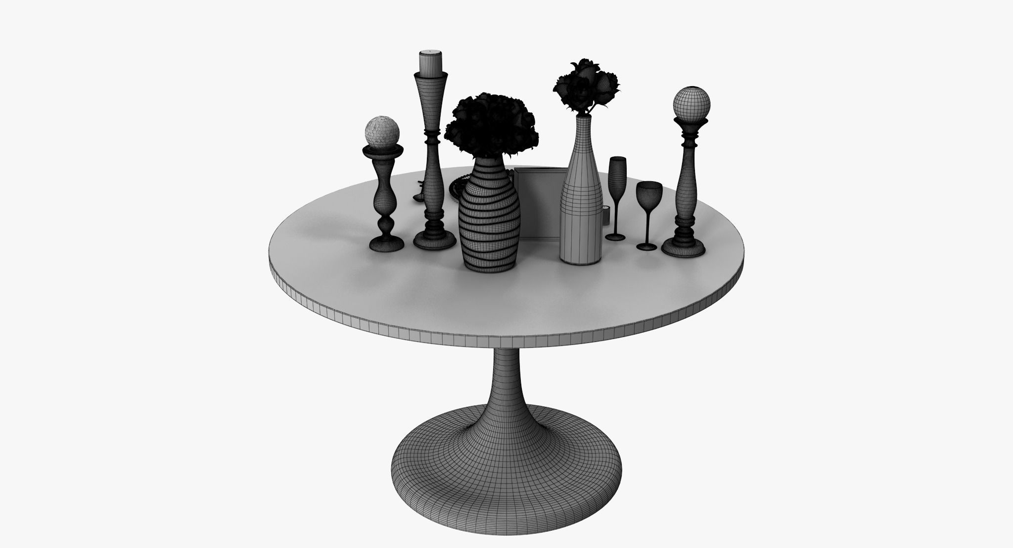 Table ware  3D model_4