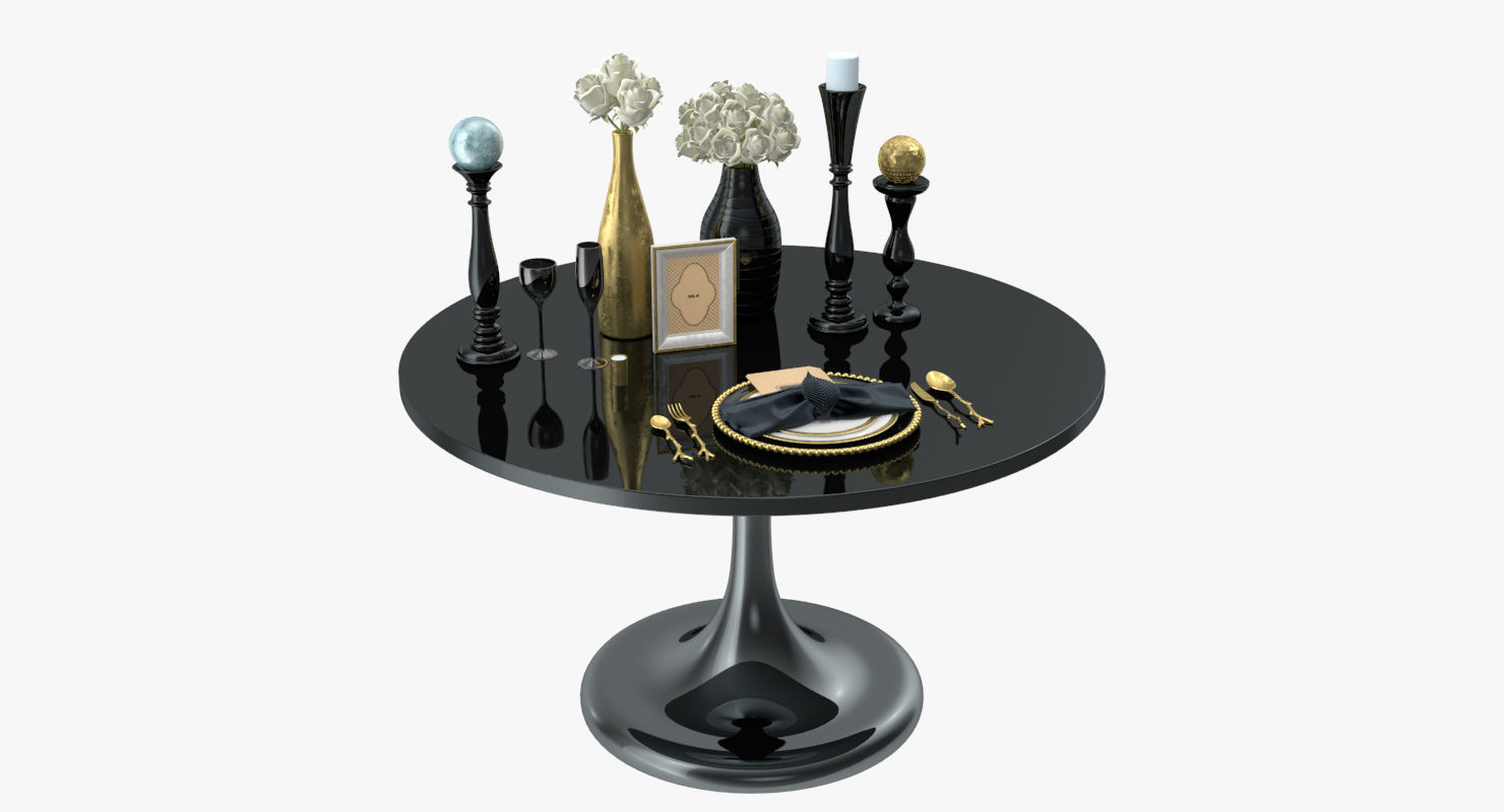 Table ware  3D model_42