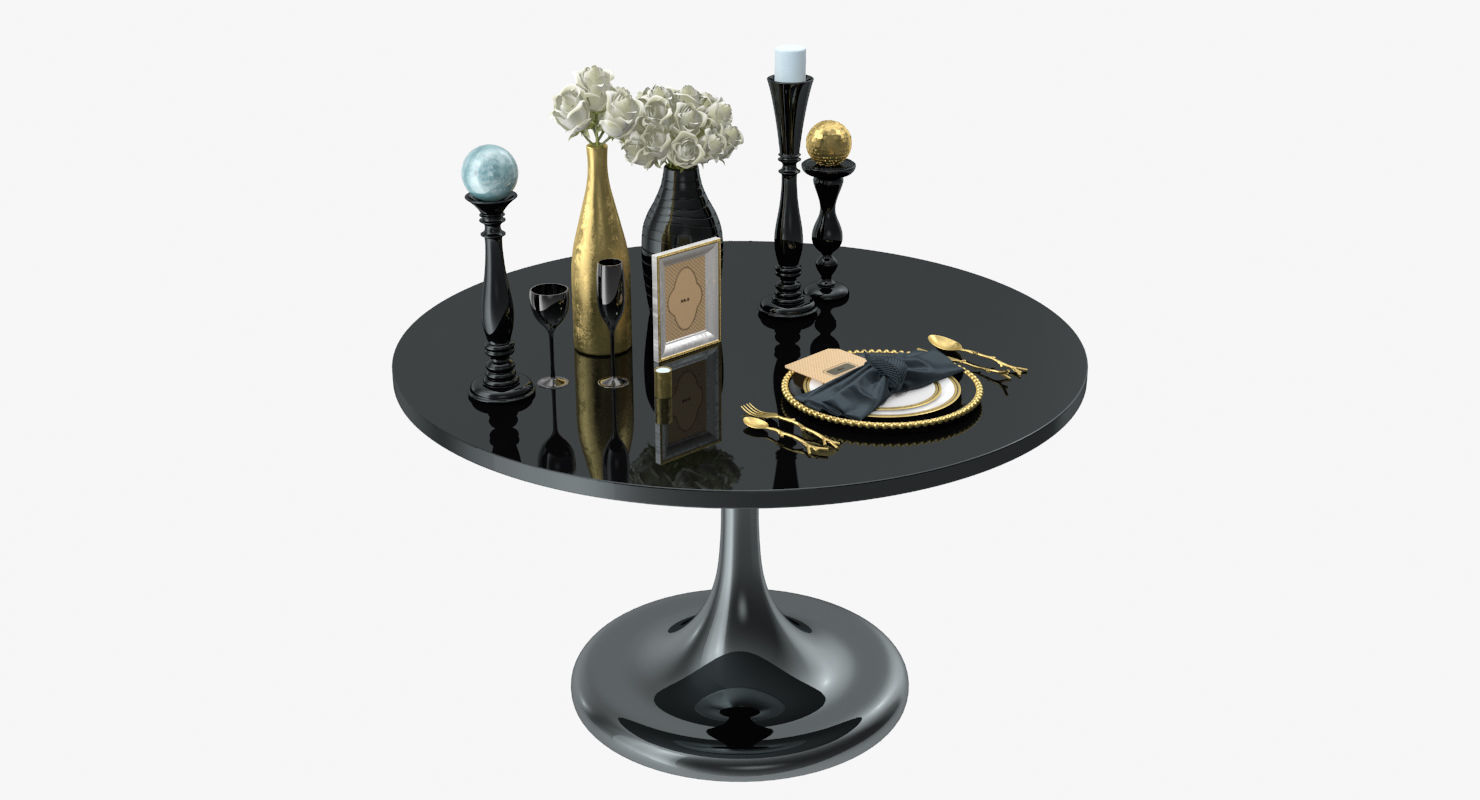 Table ware  3D model_45