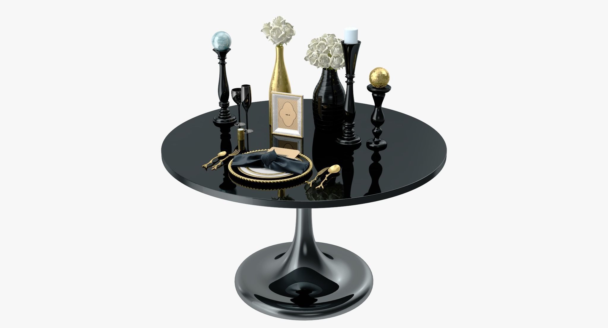 Table ware  3D model_9