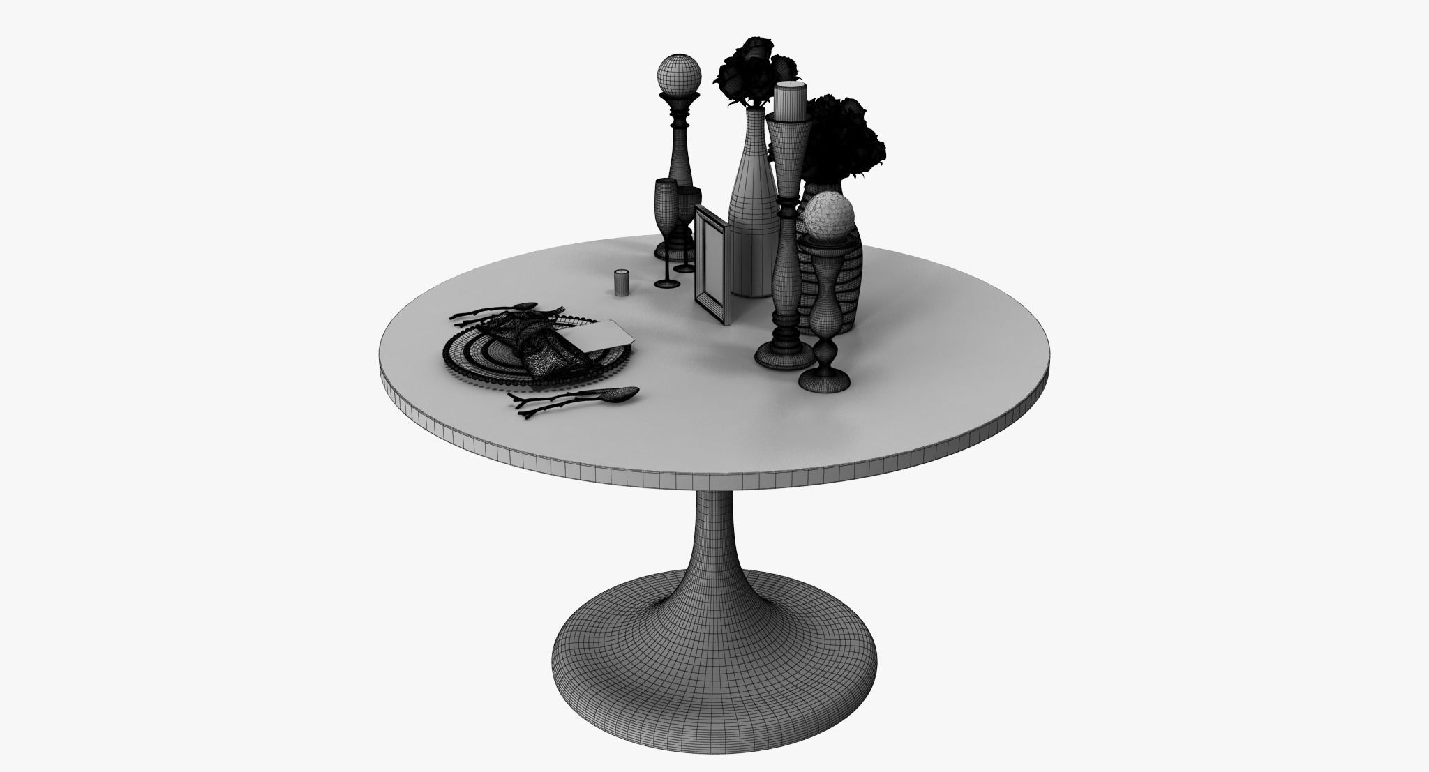 Table ware  3D model_5