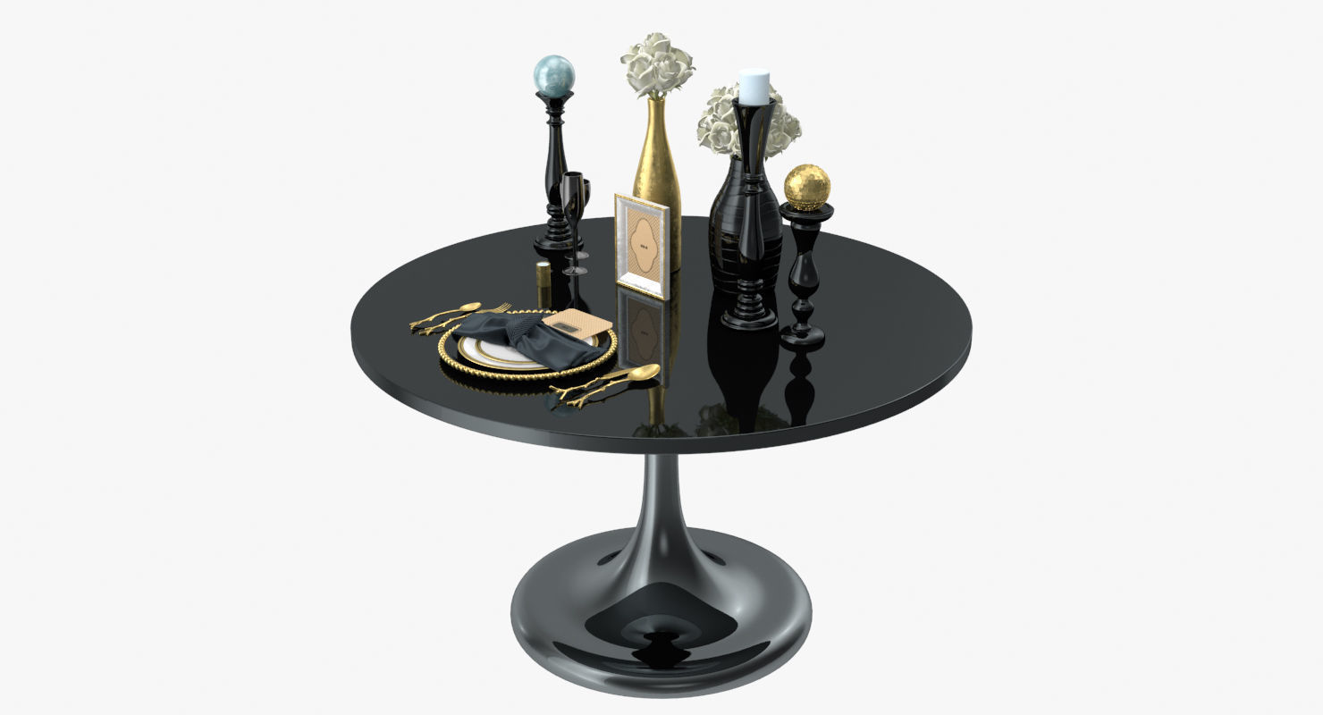 Table ware  3D model_36