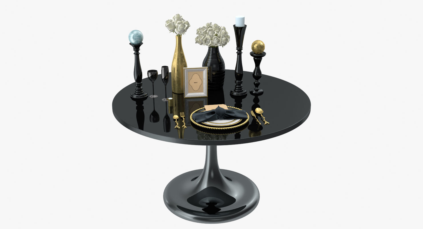 Table ware  3D model_41