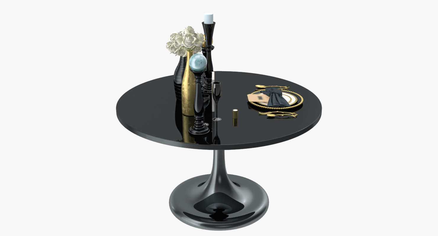 Table ware  3D model_10