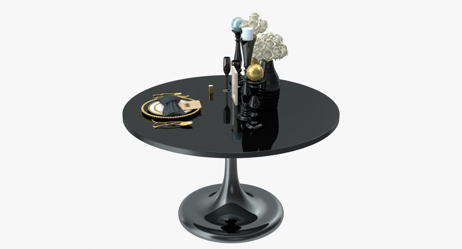 Table ware  3D model_34