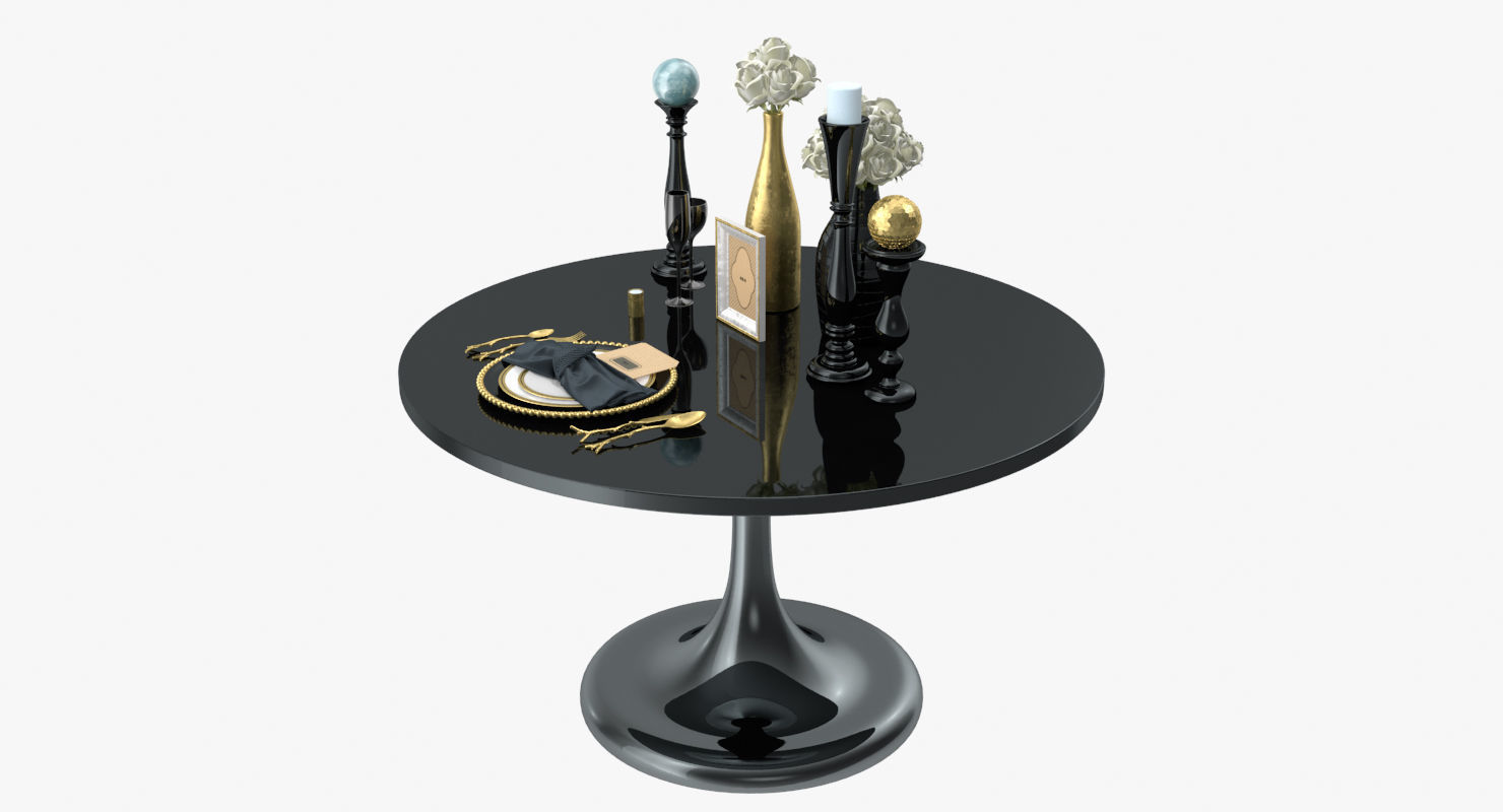 Table ware  3D model_35