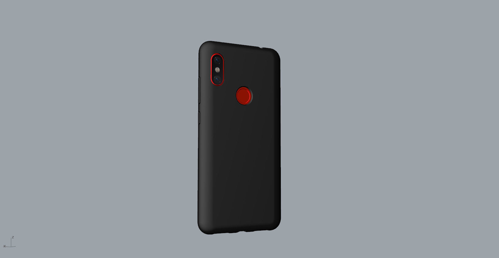 Xiaomi Redmi Note 6 Pro case Customizable other case 3D print model_11