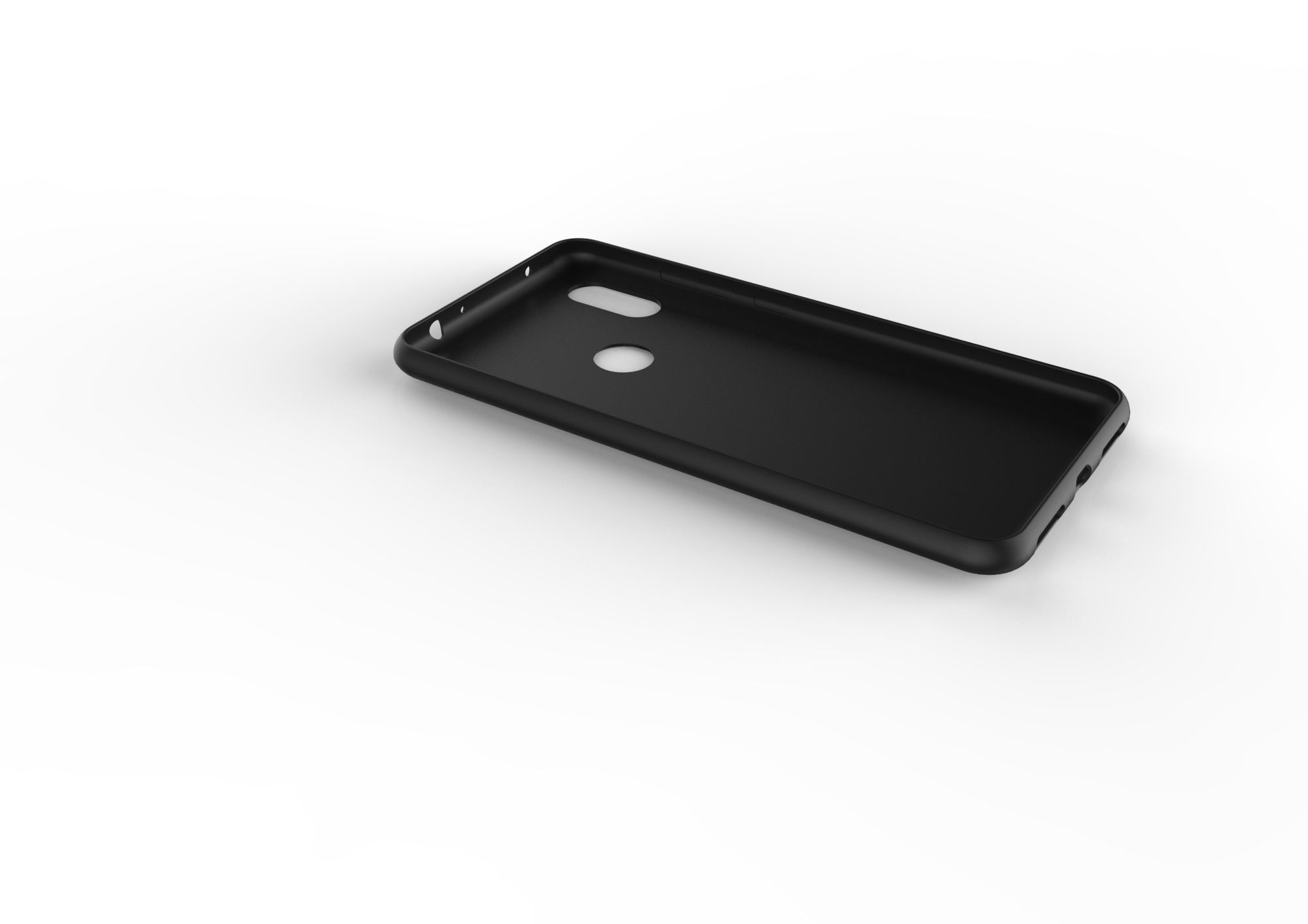 Xiaomi Redmi Note 6 Pro case Customizable other case 3D print model_5