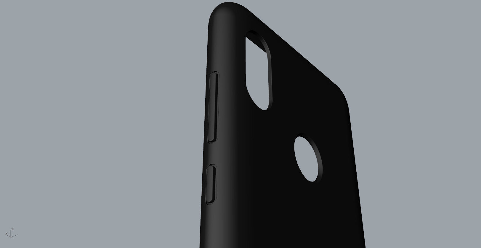 Xiaomi Redmi Note 6 Pro case Customizable other case 3D print model_16