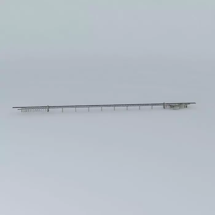Wuhan Yangtze River Bridge 1 3D model