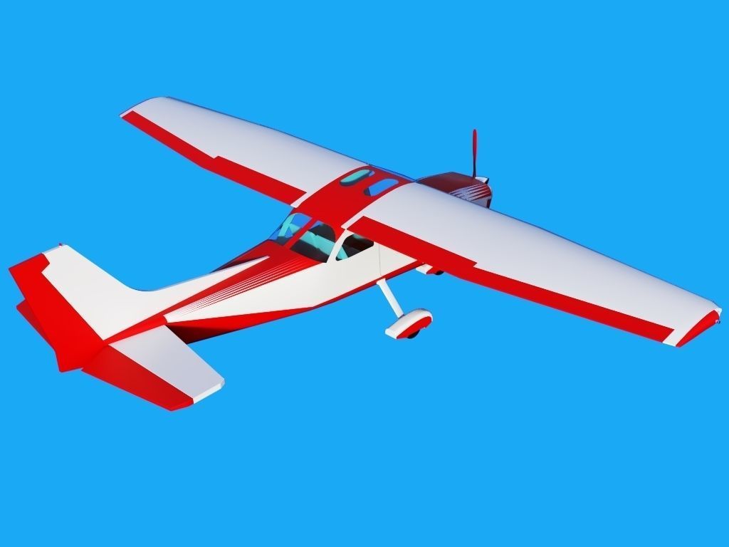 Airplane 3D model_6