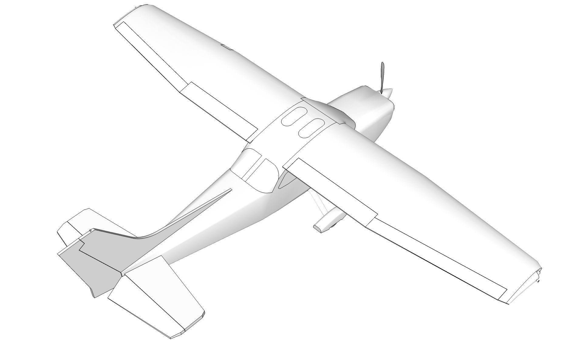 Airplane 3D model_15