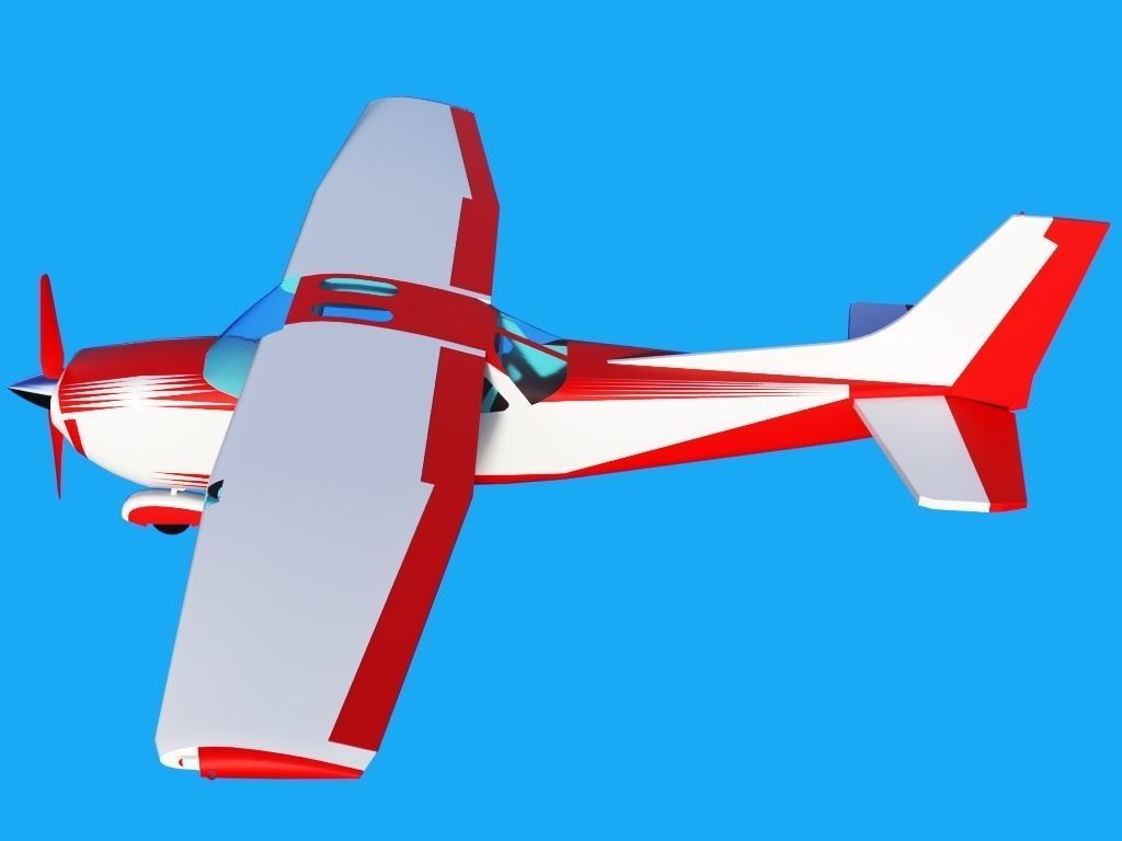 Airplane 3D model_3
