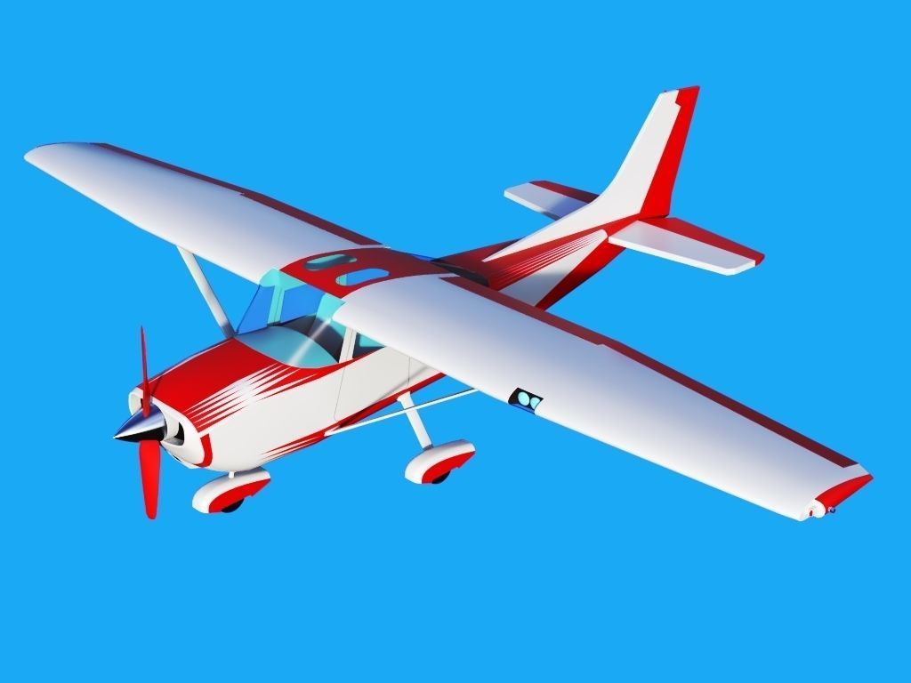 Airplane 3D model_2