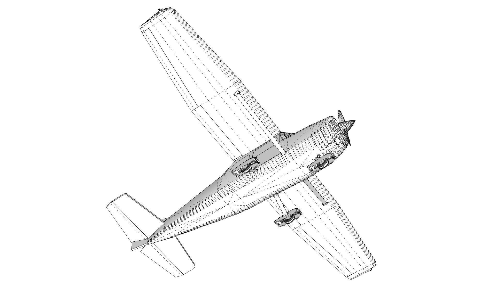 Airplane 3D model_20