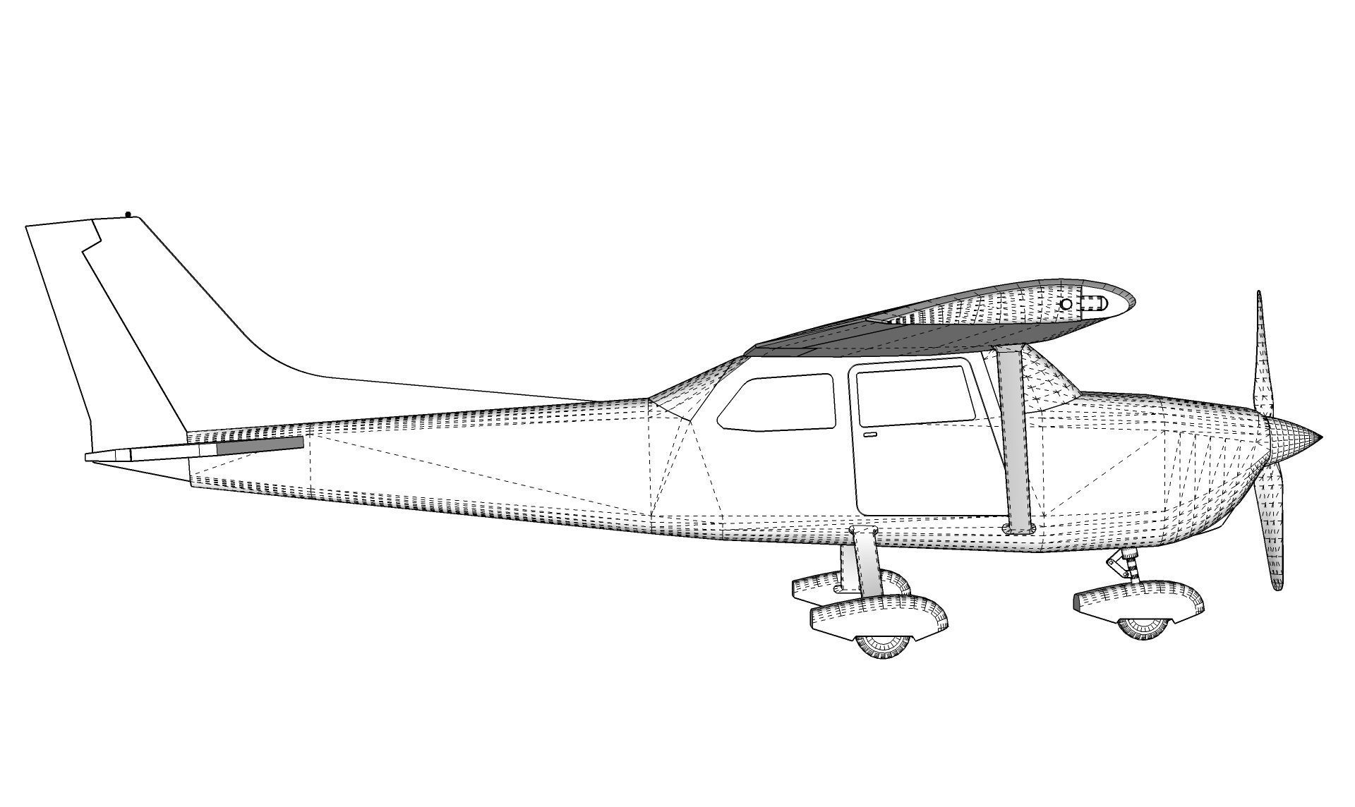 Airplane 3D model_19