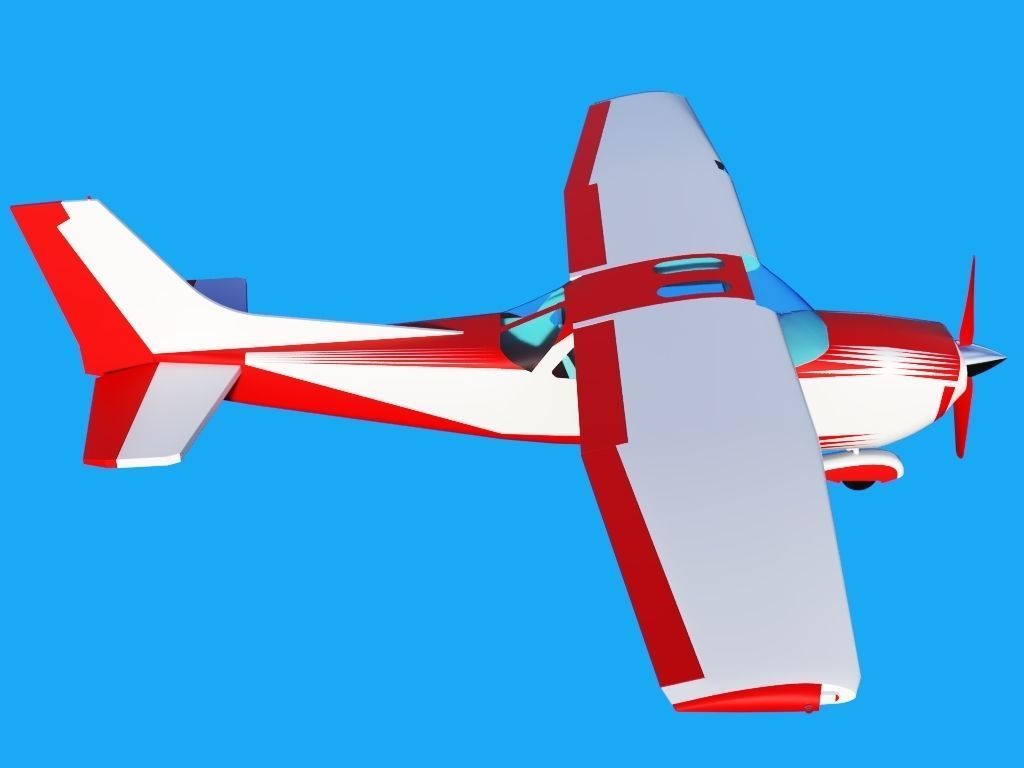 Airplane 3D model_7