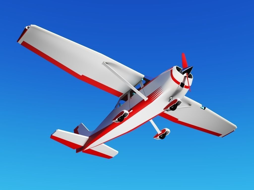 Airplane 3D model_11