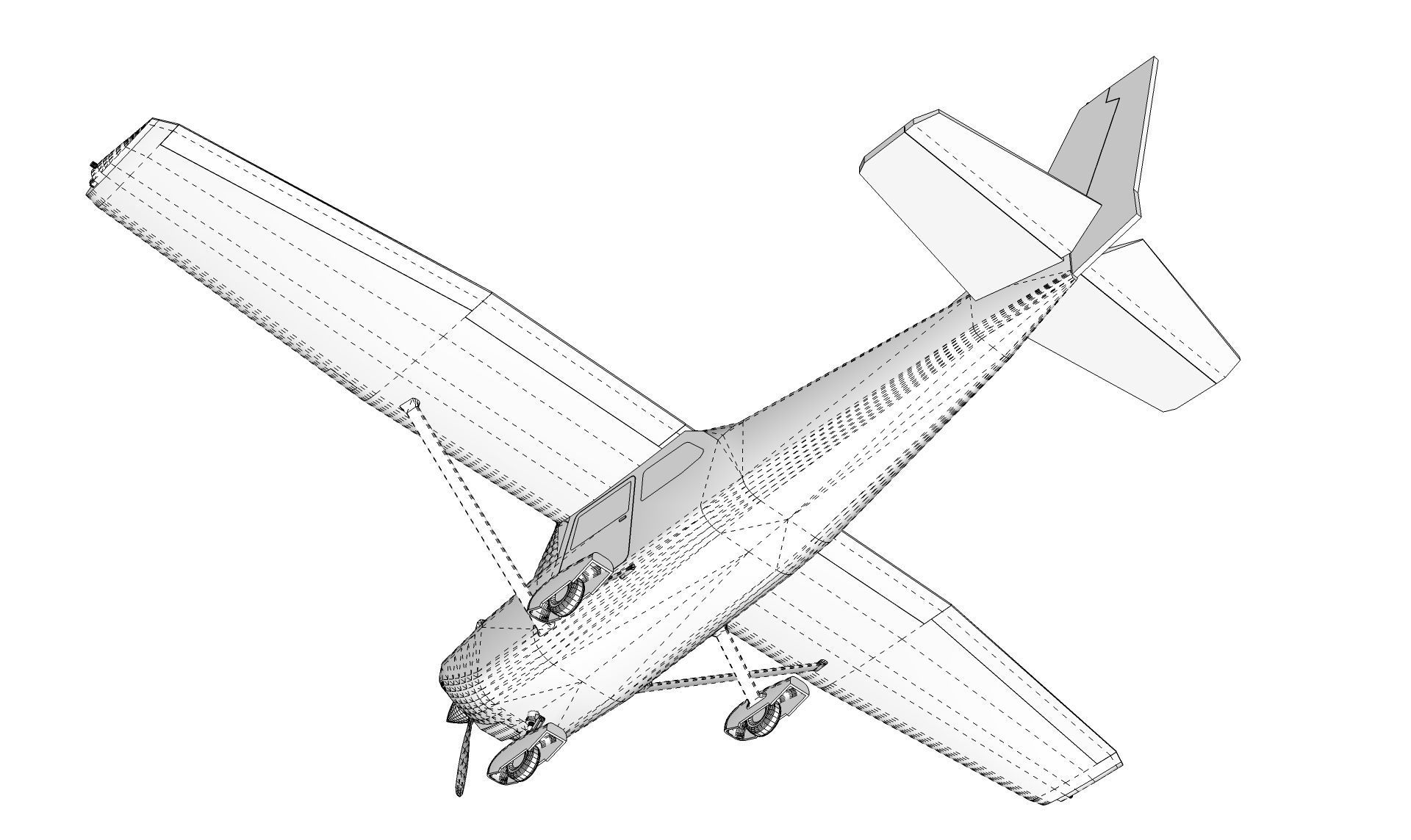 Airplane 3D model_21