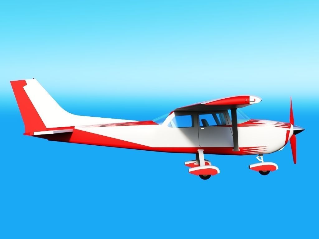 Airplane 3D model_9