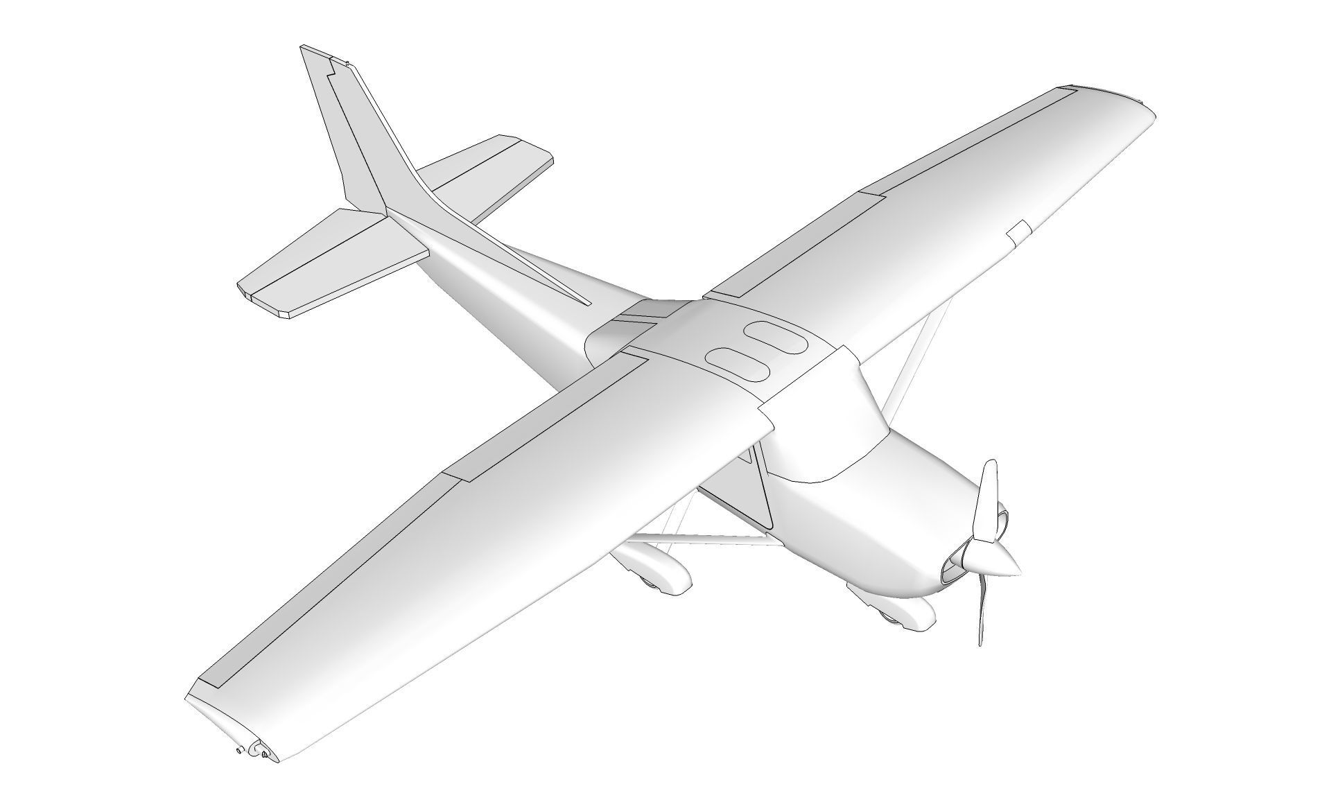 Airplane 3D model_13