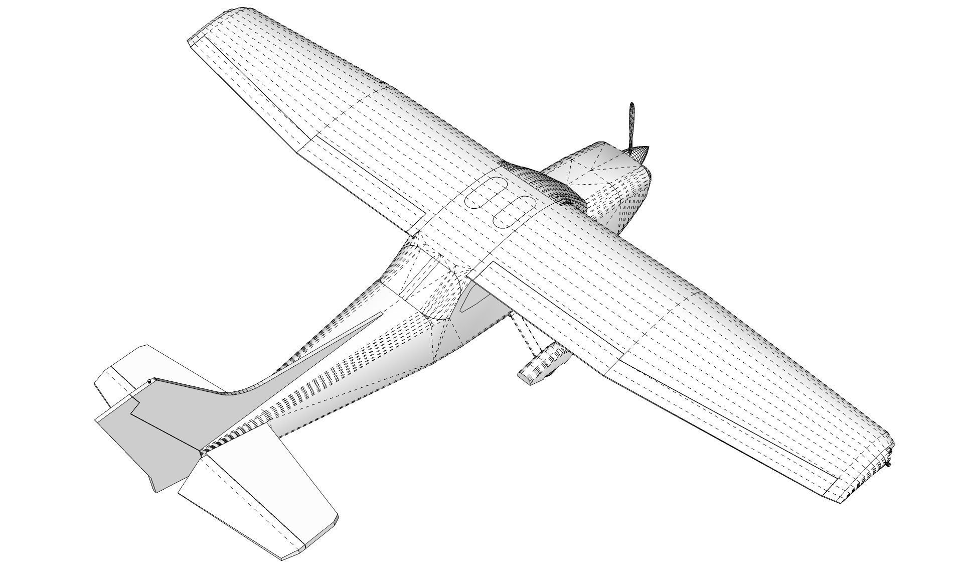 Airplane 3D model_16