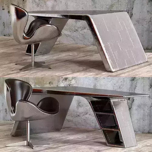 Chair and Writing Table Aviator