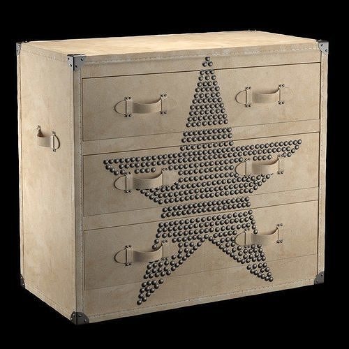 Chest of Drawers Andrew Martin Star 3D model