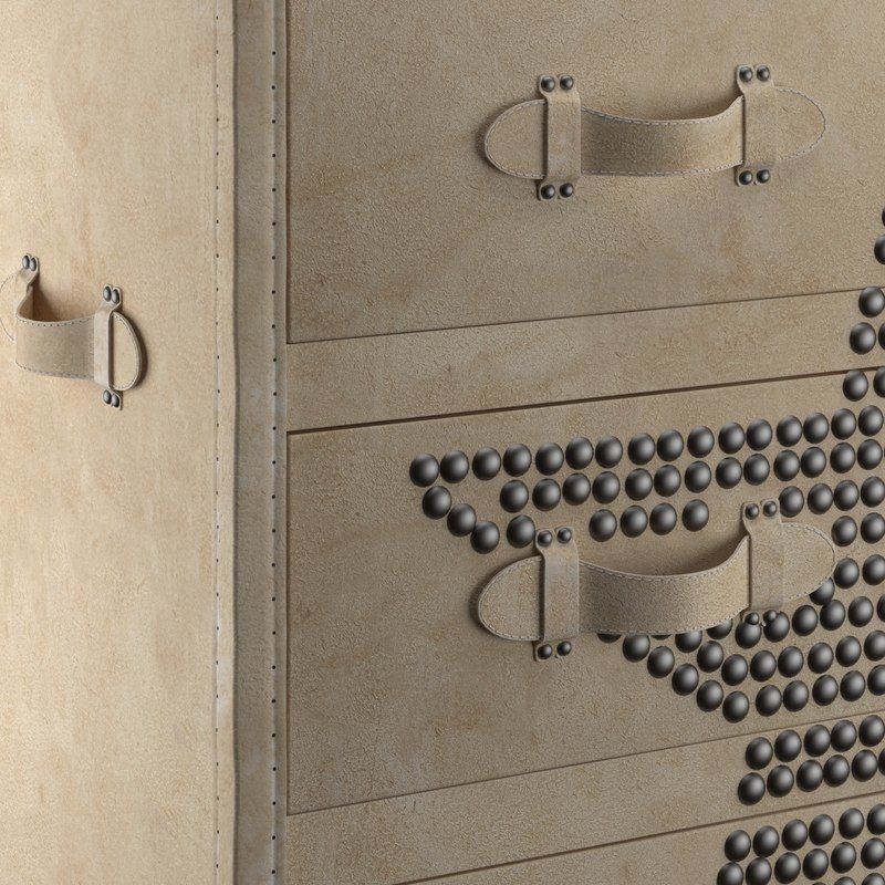 Chest of Drawers Andrew Martin Star 3D model_1