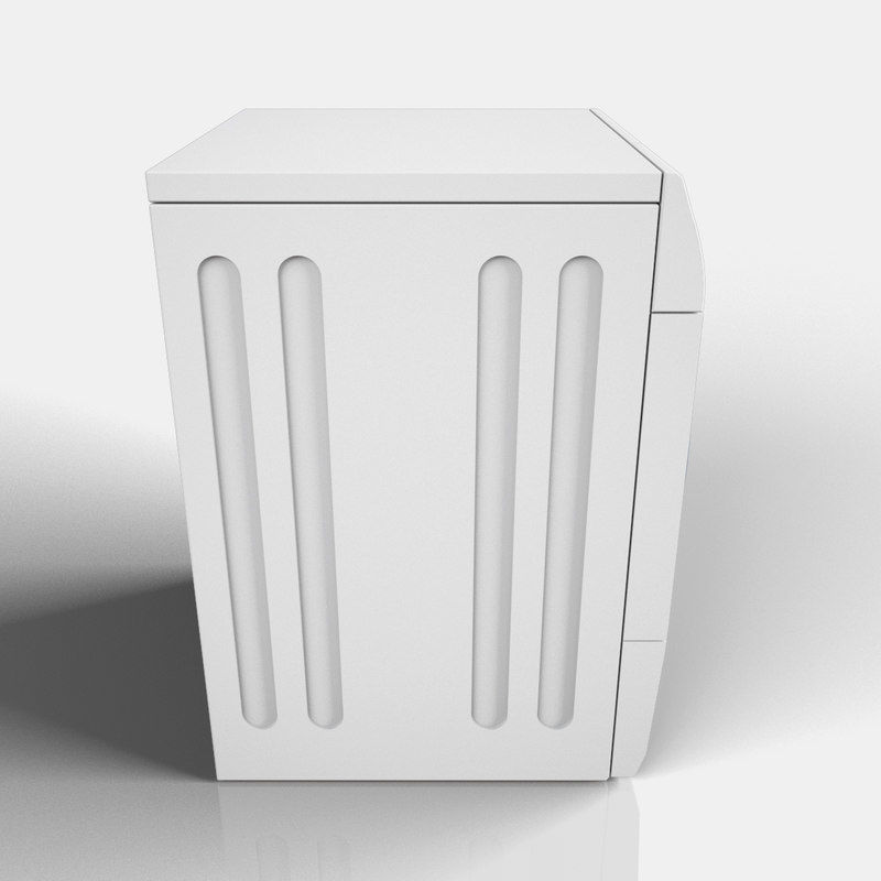LG Turbowash Centum System Low-poly 3D model_4