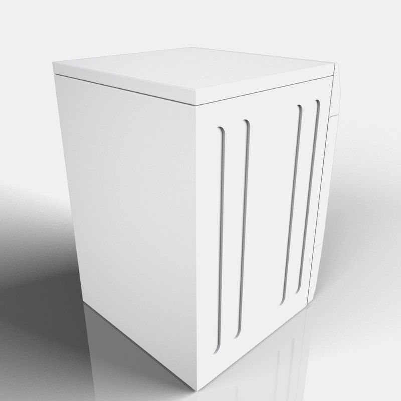 LG Turbowash Centum System Low-poly 3D model_7