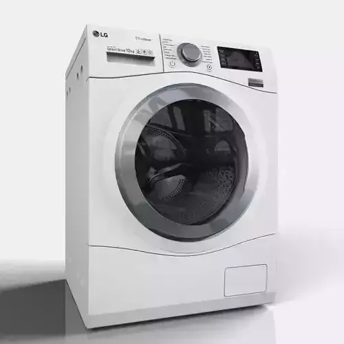 LG Turbowash Centum System Low-poly 3D model
