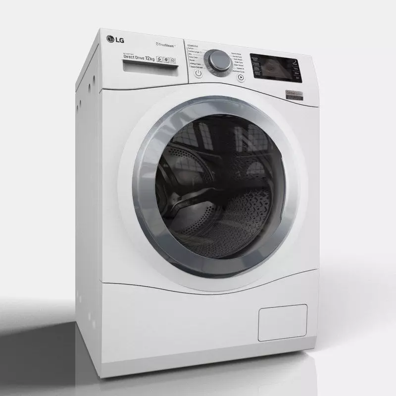 LG Turbowash Centum System Low-poly 3D model_0