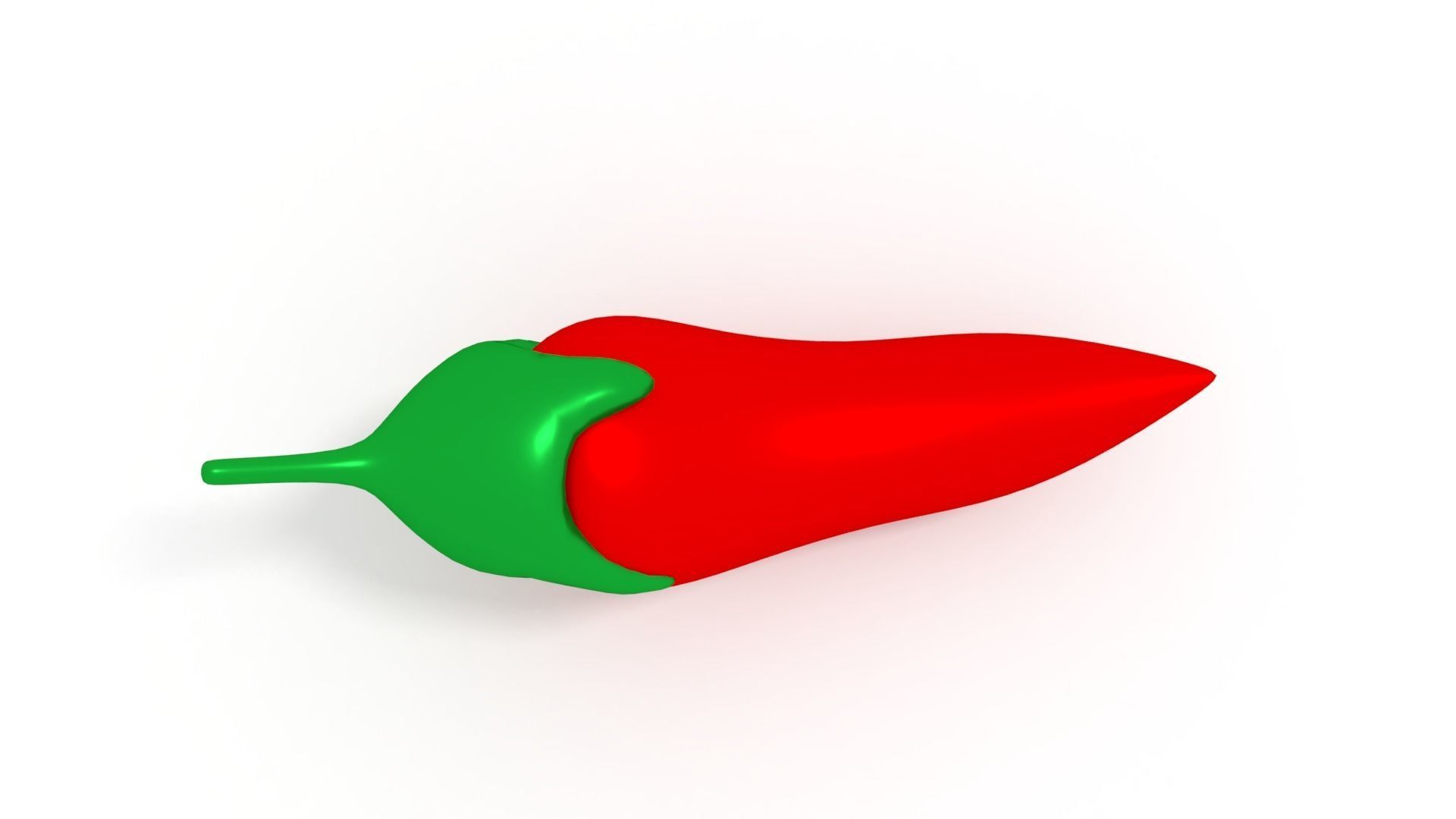 Chili Pepper 3D model_2