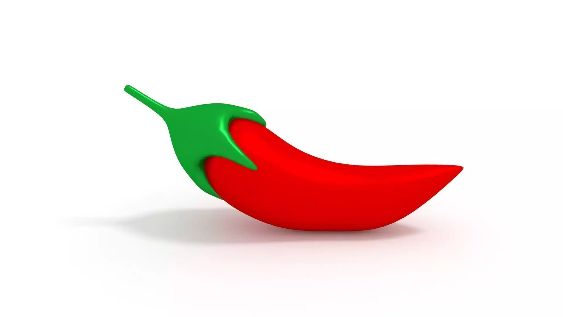 Chili Pepper 3D model_0