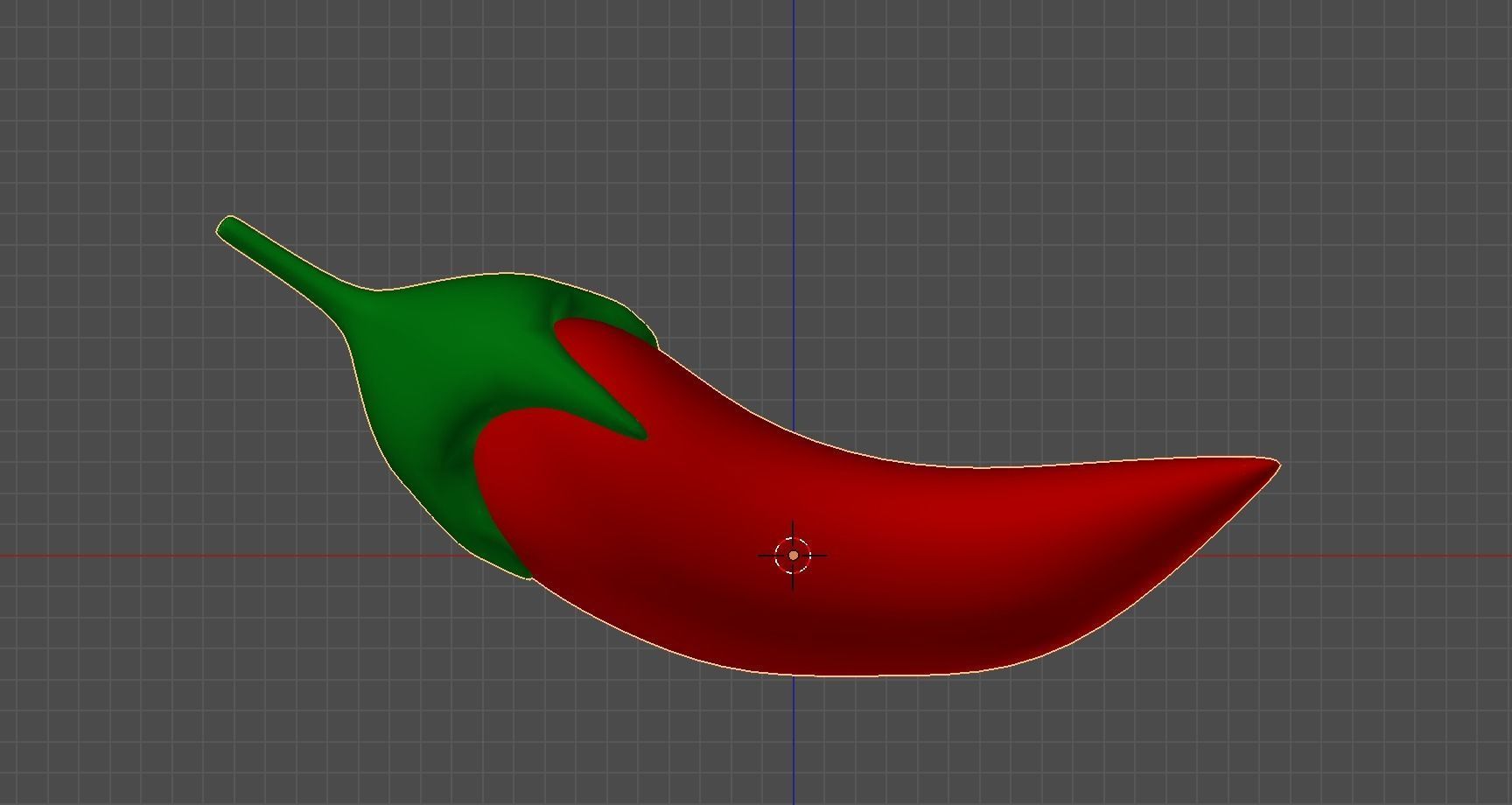 Chili Pepper 3D model_7