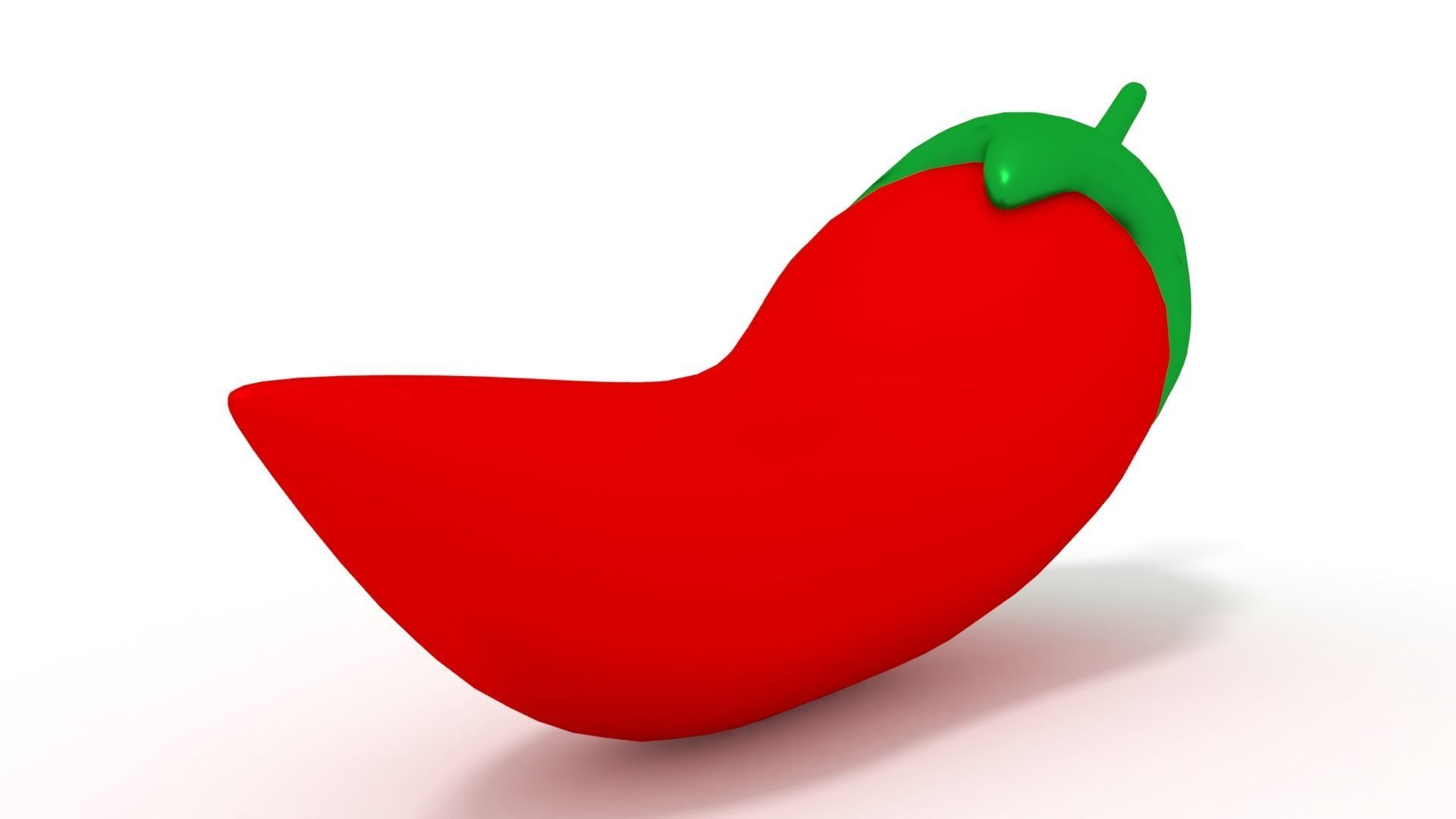 Chili Pepper 3D model_4