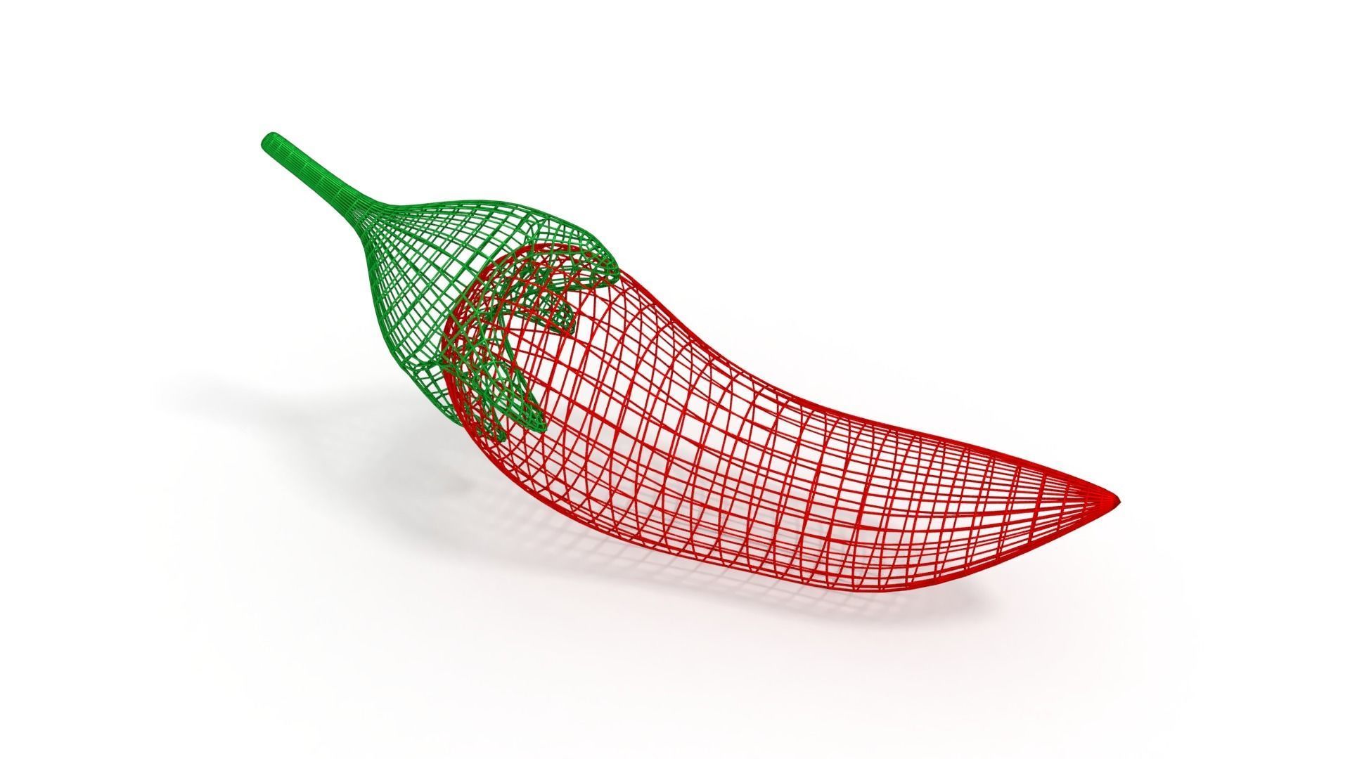 Chili Pepper 3D model_5