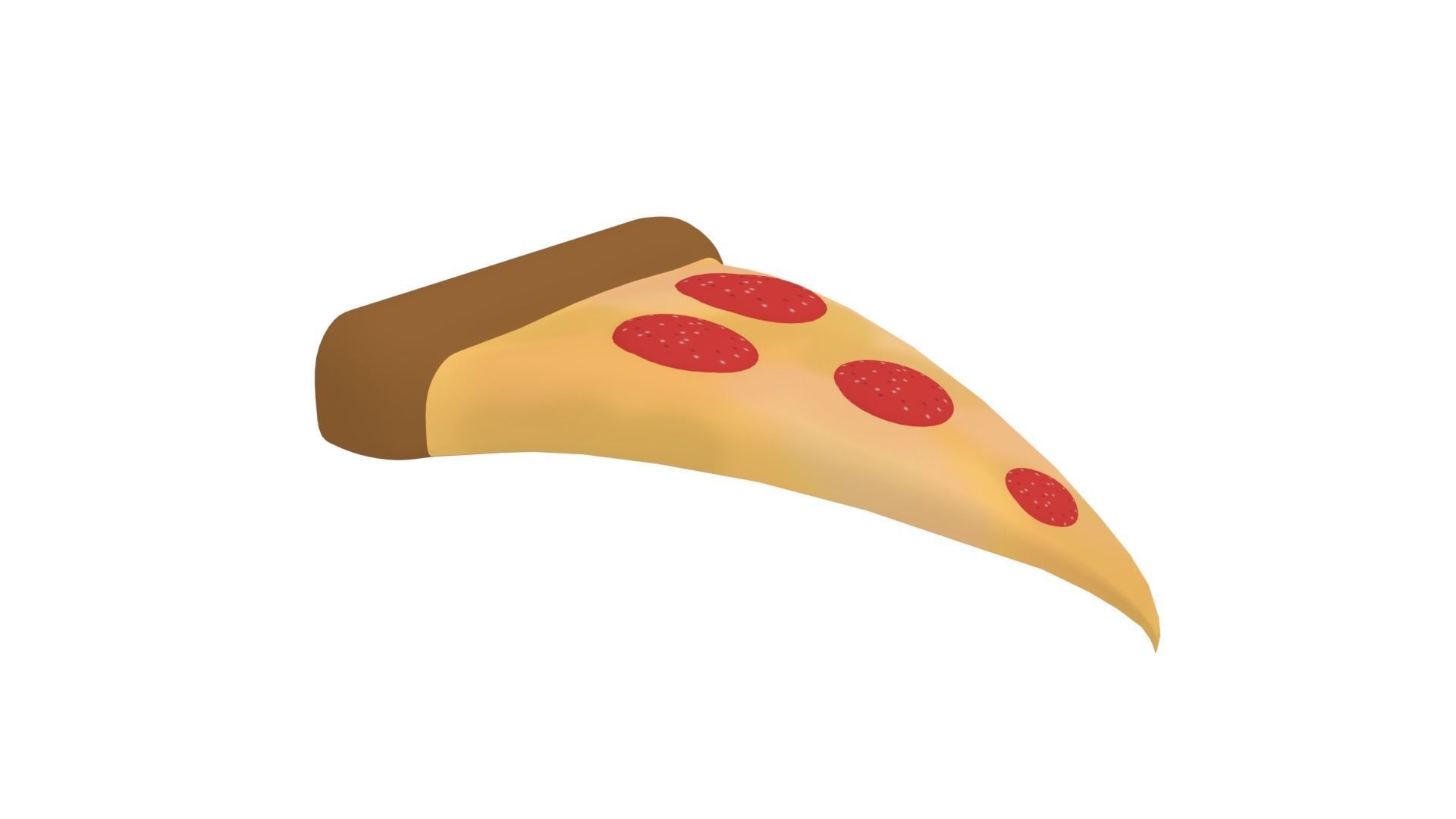 Pizza Slice 3D model_5