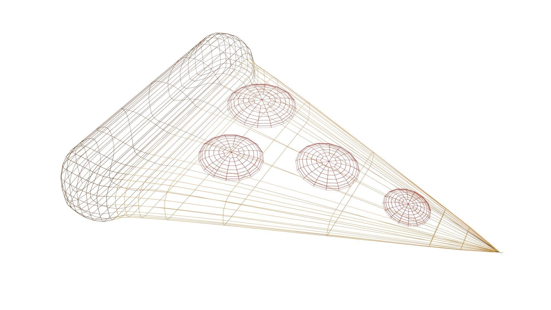 Pizza Slice 3D model_7