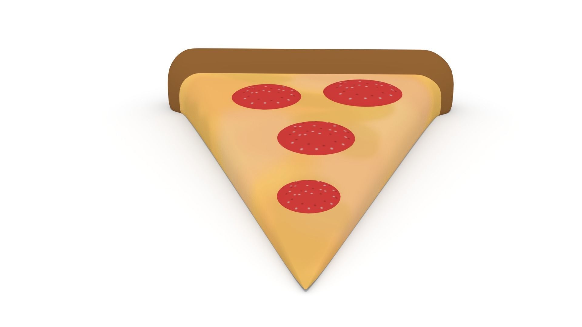 Pizza Slice 3D model_2
