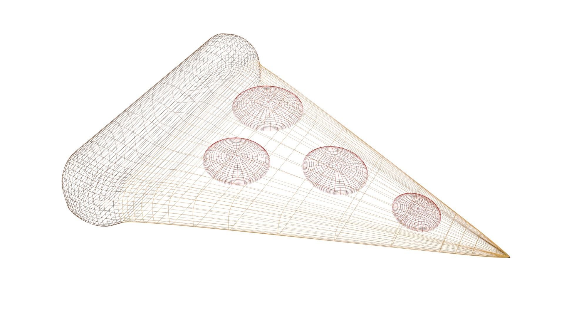 Pizza Slice 3D model_6