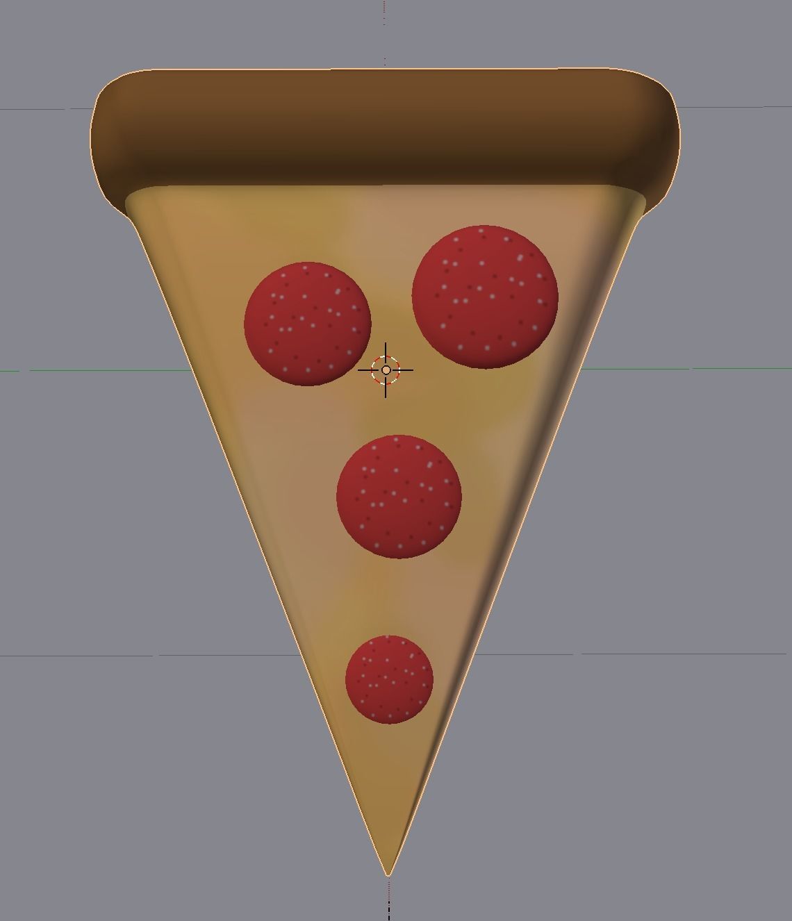 Pizza Slice 3D model_8