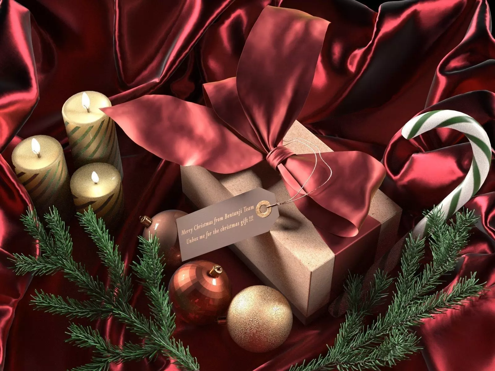 Christmas Gift 3D model_0