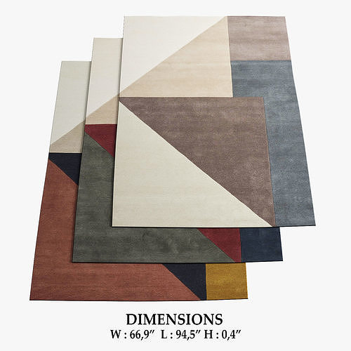 Arguto Rugs 165 3D model
