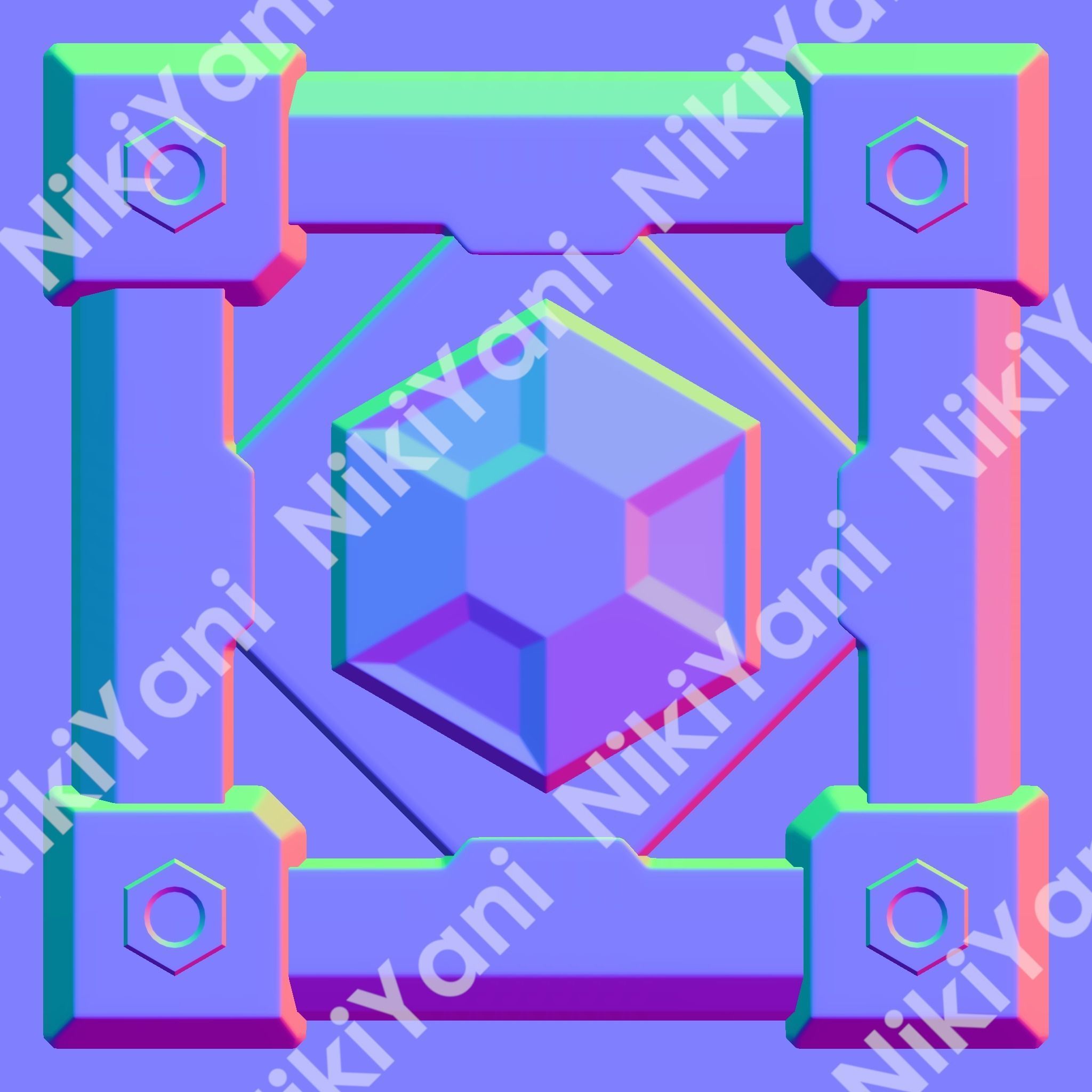 Normal map kit Hard Surface edition Texture_5