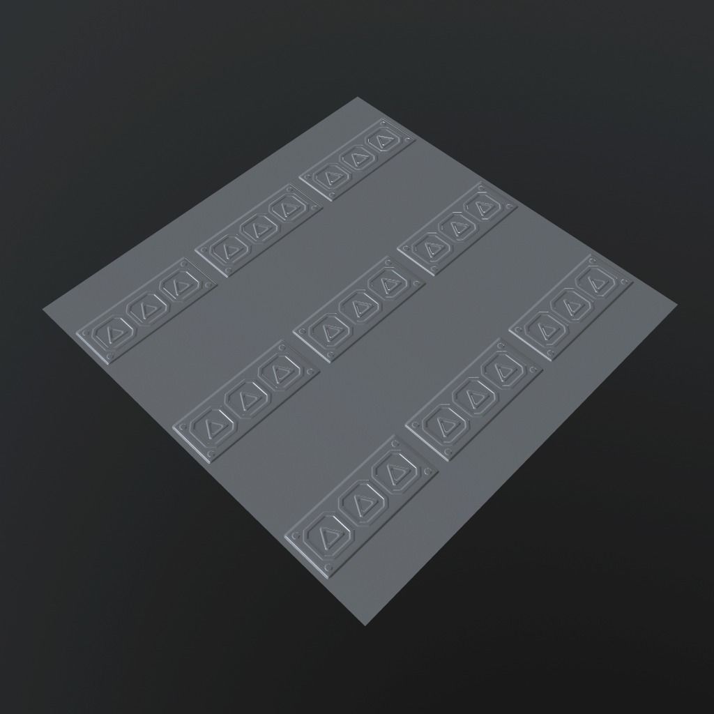 Normal map kit Hard Surface edition Texture_121