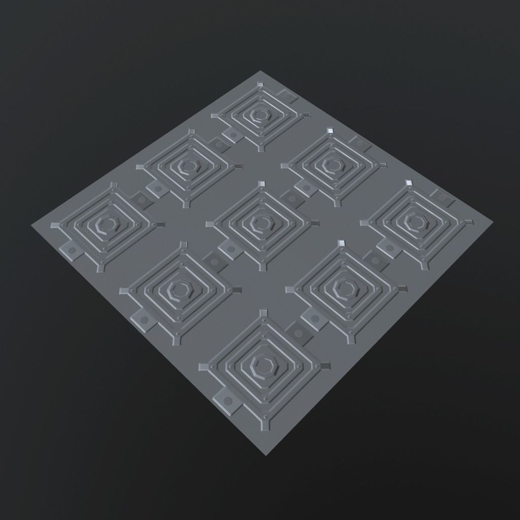 Normal map kit Hard Surface edition Texture_109