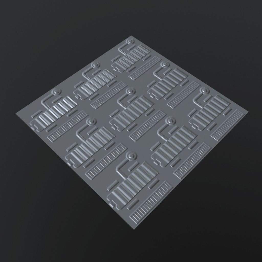 Normal map kit Hard Surface edition Texture_132